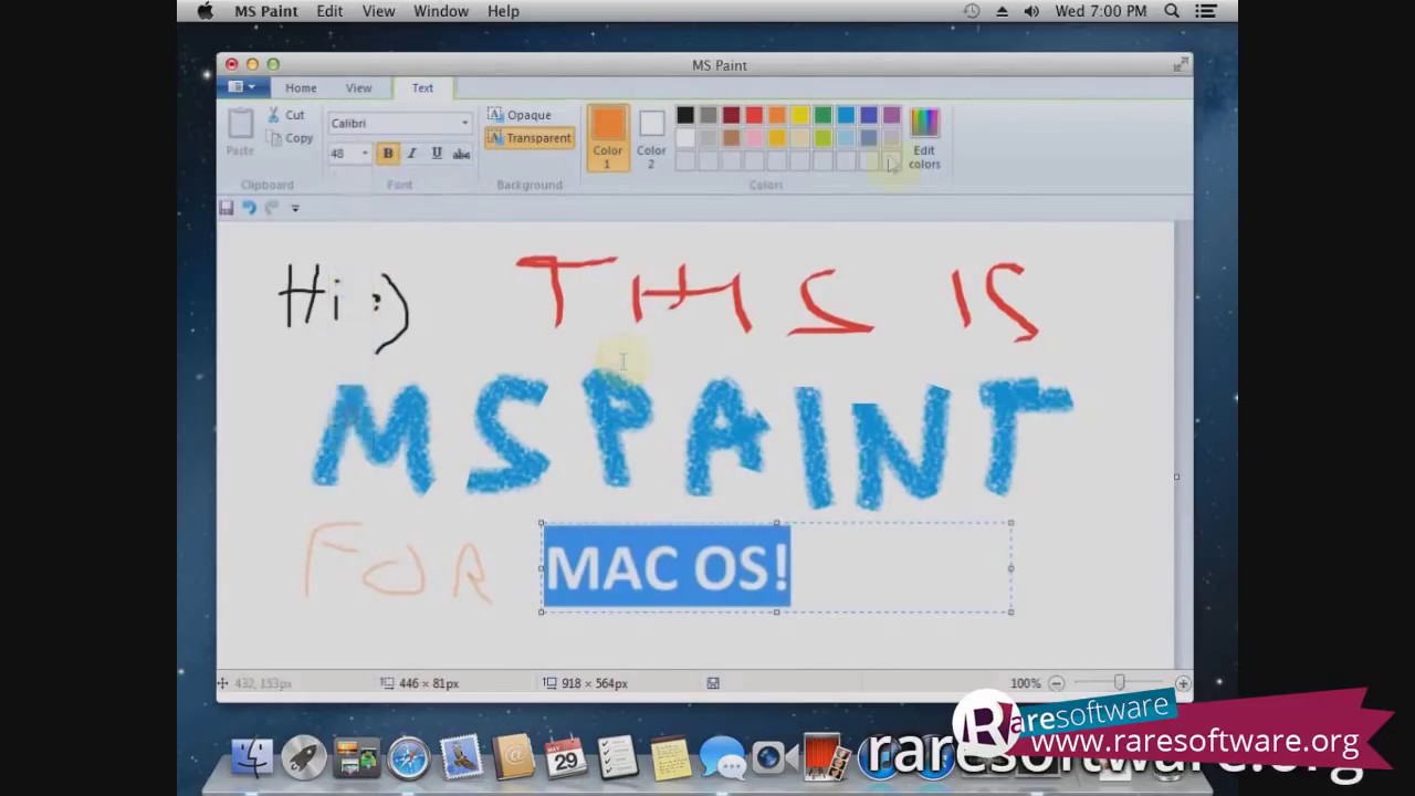 what is mac equivalent of paint